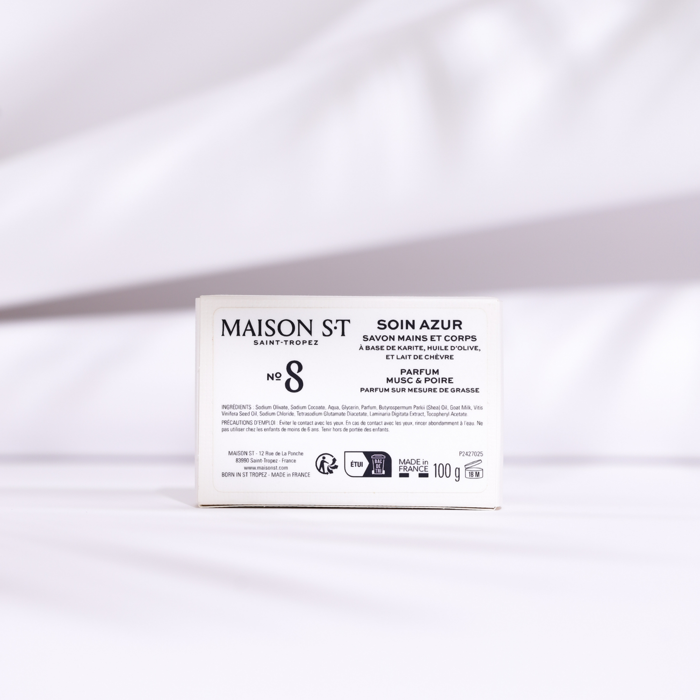 Solid hand and body soap No. 8