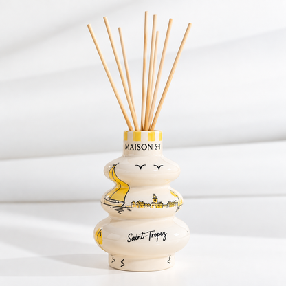 Diffuseur en céramique 250 Ml LES VOILES DE SAINT-TROPEZ — ÉDITION LIMITÉE