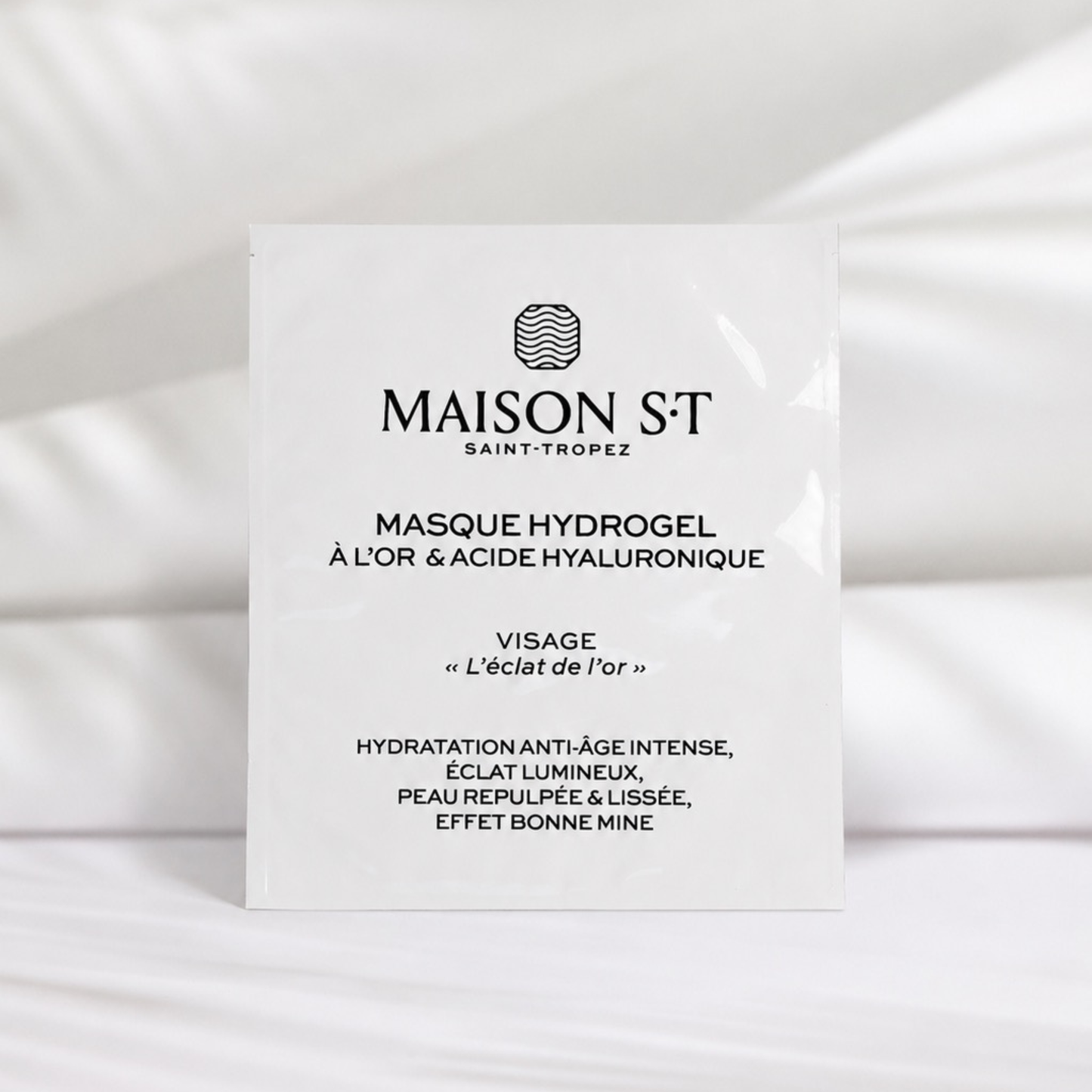 Masque Hydrogel à L'Or & Acide Hyaluronique – Visage