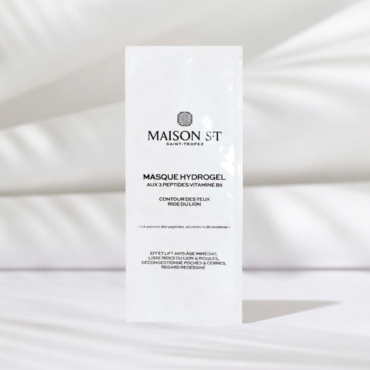 Masque Hydrogel aux 3 Peptides & Vitamine B5