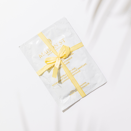 Masque Biocellulose Hydratant – Visage & Cou