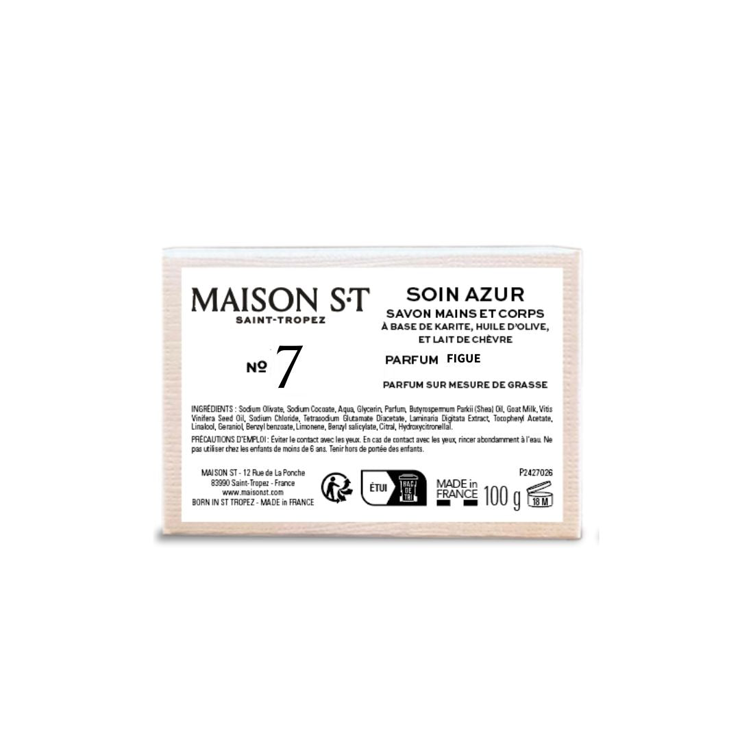 Savon solide mains et corps N°7