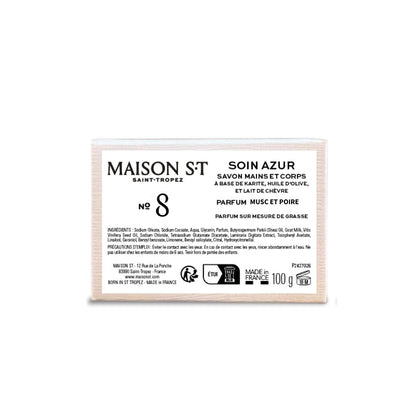 Savon solide mains et corps N°8