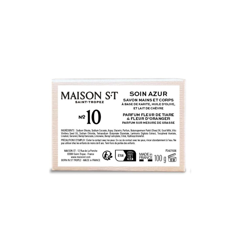 Savon solide mains et corps N°10