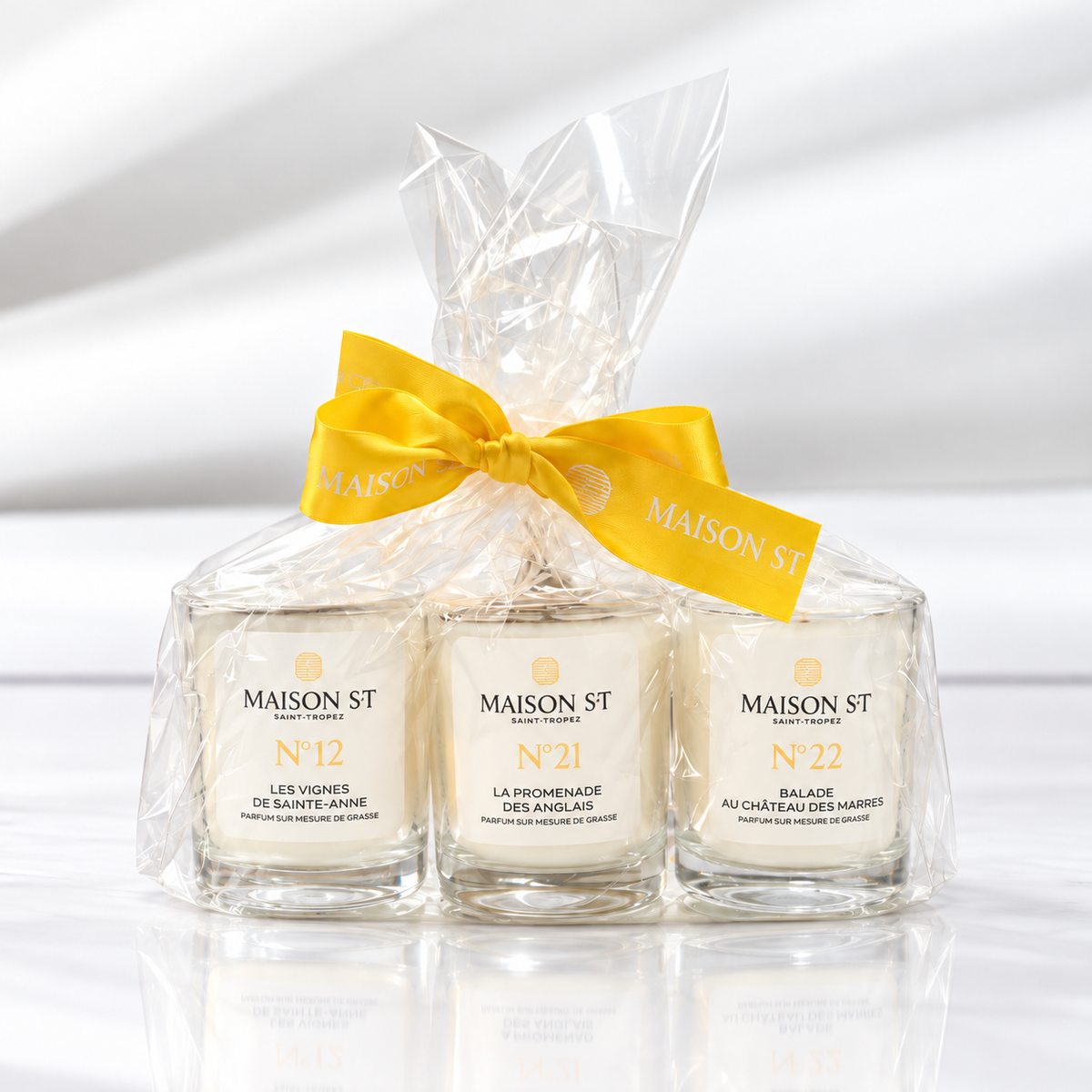 Trio de bougies MAISON ST